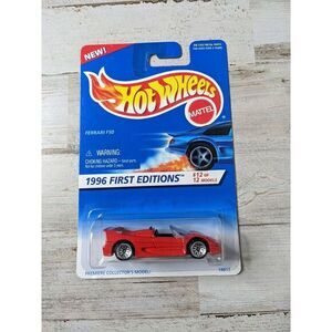 Vintage Hot Wheels‎ 1996 First Editions Ferrari F50 14917 Collector #377 NEW